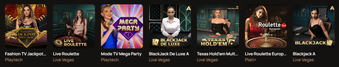 ritzo casino live spellen